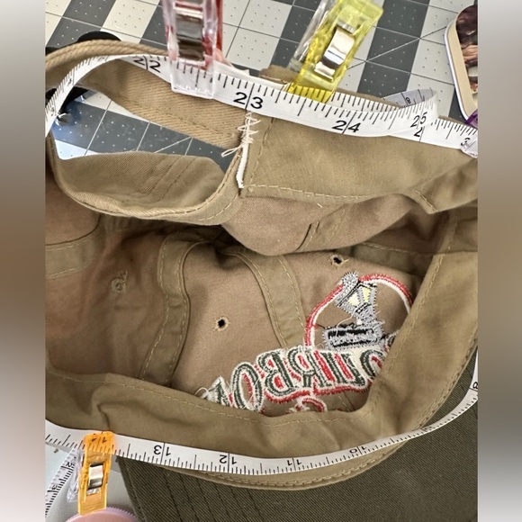 New Orleans Bourbon Street Hat Cap, Vintage, Nola Style, Tan And Olive,‎ 90s - Picture 11 of 13